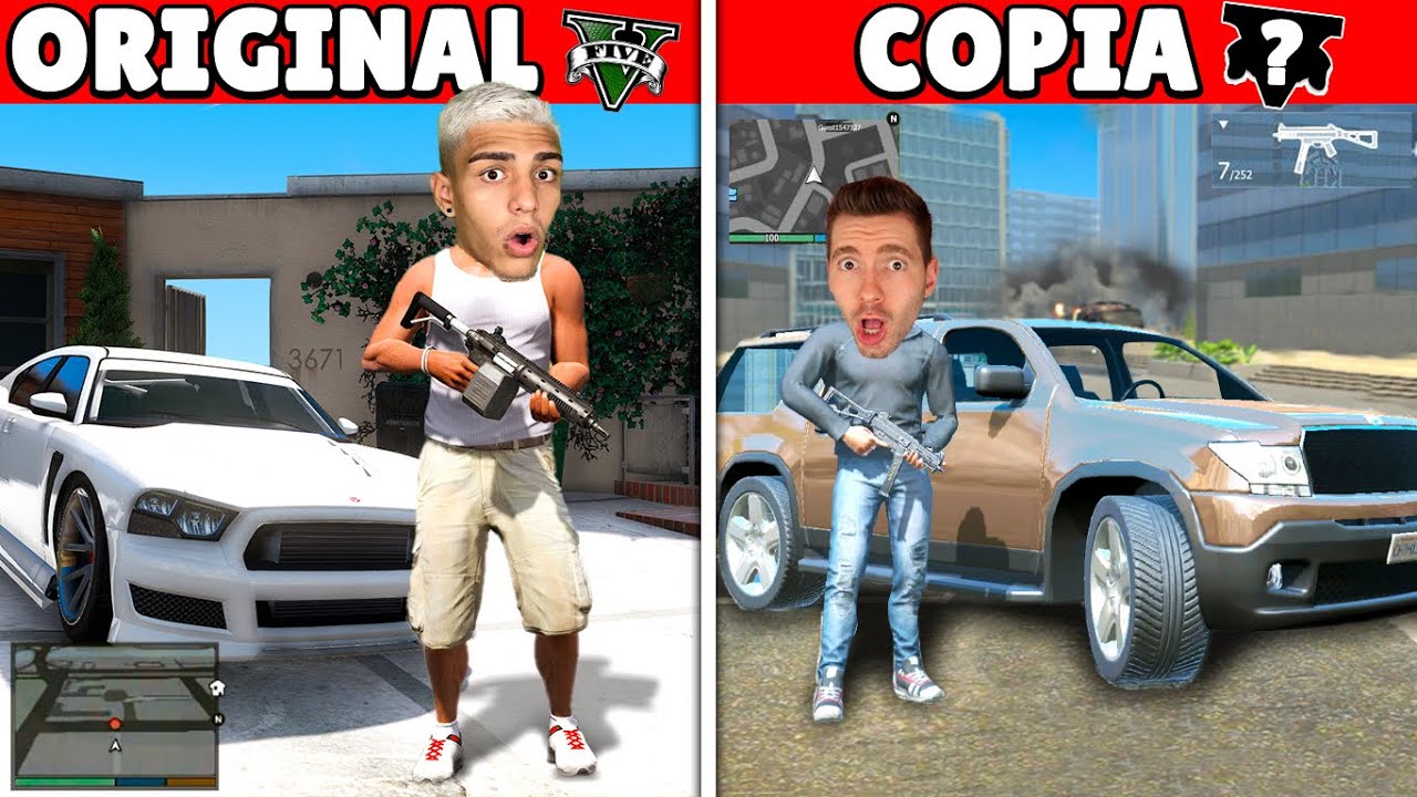 LIPÃO e COSTA testando CÓPIAS de GTA 5!