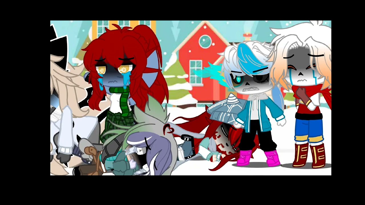 If the 4 of my Oc's was in Undertale 1-5 parts (Discontinued.)