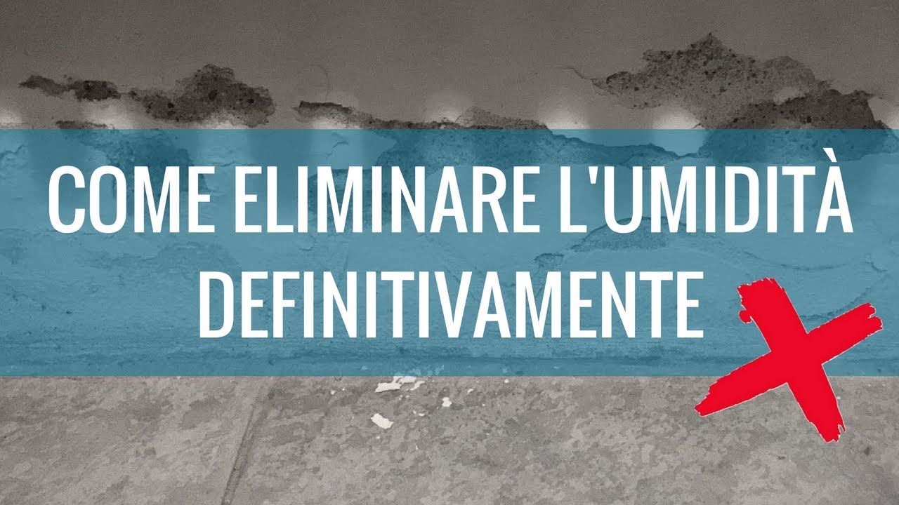 Come eliminare l'umidità di risalita DEFINITIVAMENTE ❌