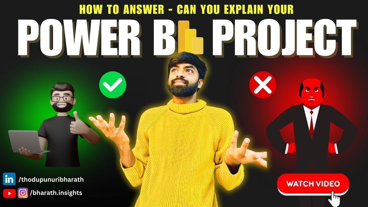 Как объяснить суть проекта Power BI на собеседовании (пошаговое руководство!)