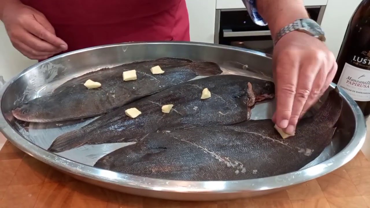 Lenguado al horno