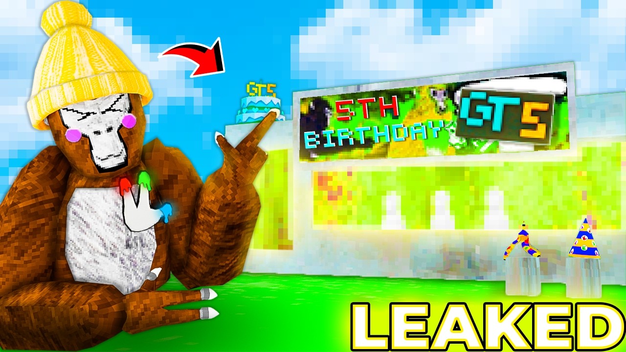 Gorilla Tag's 2026 Birthday Cosmetics Are FINALLY HERE! (LEAKED EVENT)