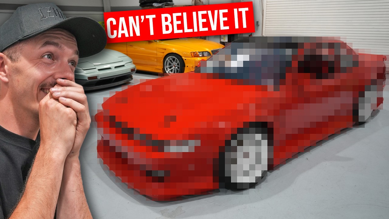 The guys surprised me with a new car!