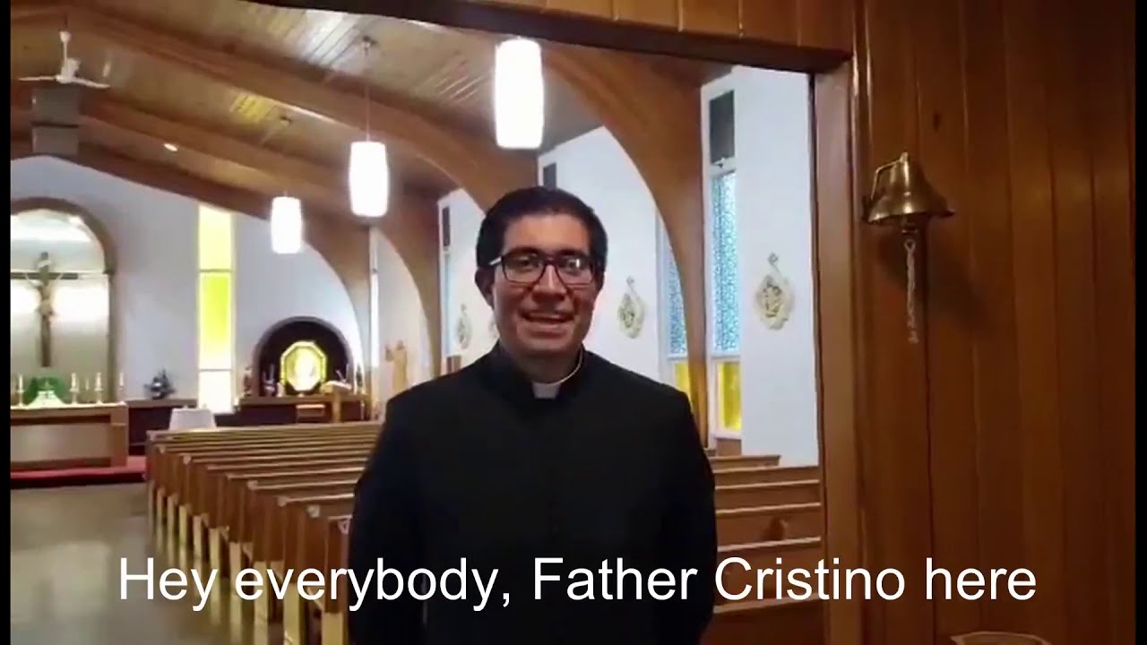 Meet Father Cristino: Our Catholic Chaplain!