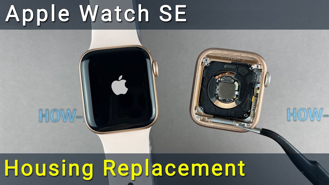 Разборка Apple Watch SE и замена корпуса