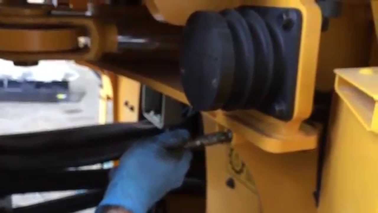 Volvo L110H Greasing -Operators Guide.