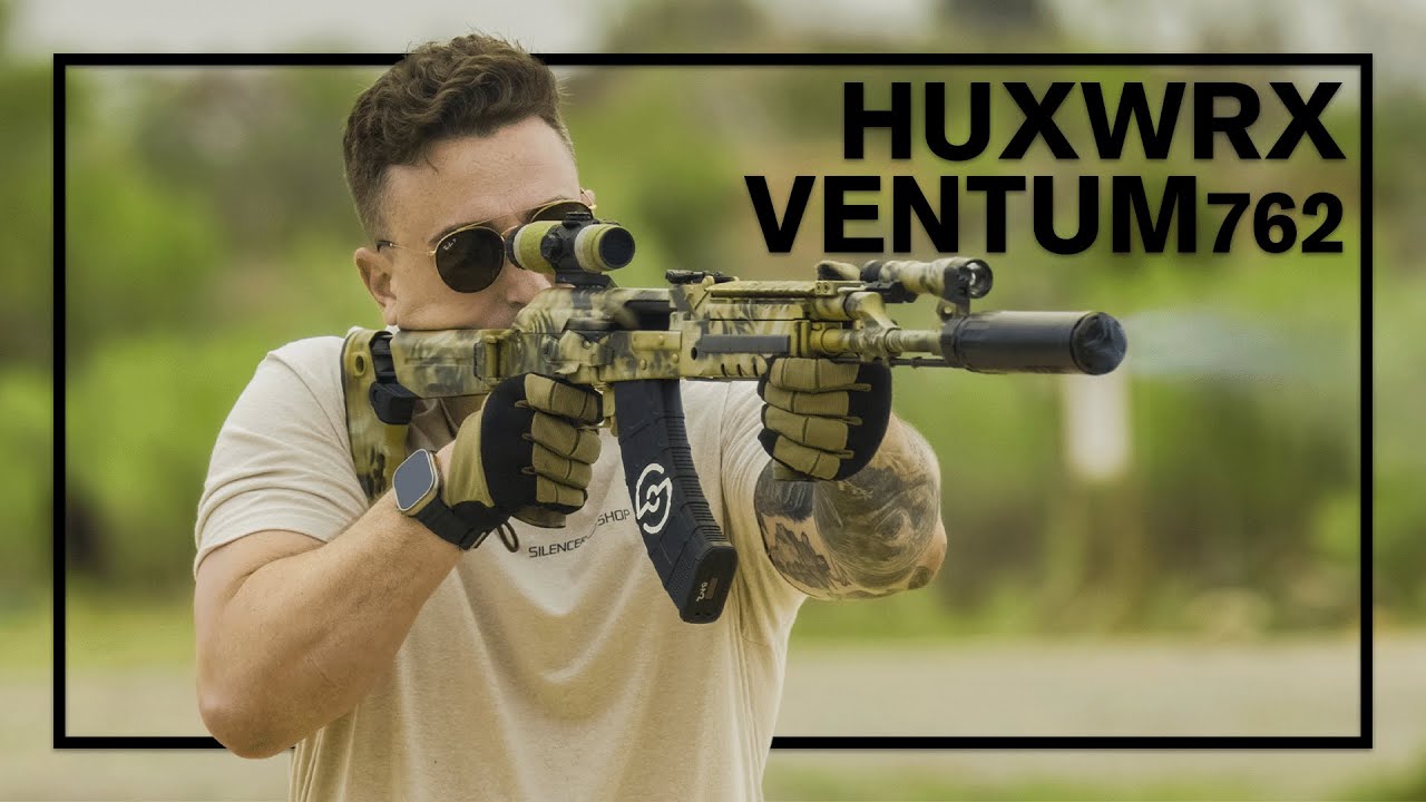HUXWRX VENTUM 762 — первый глушитель, совместимый с хабом Flow Through