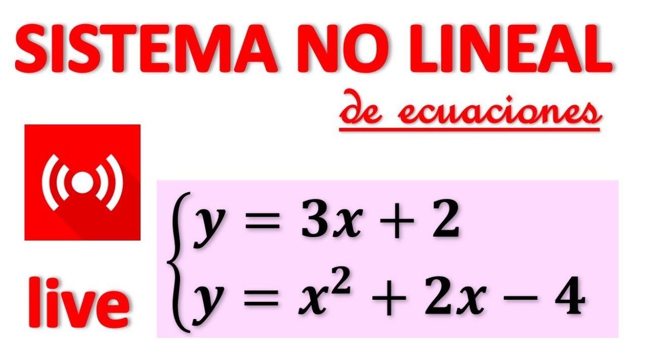SISTEMA DE ECUACIONES NO LINEALES DE SEGUNDO GRADO. Álgebra Básica