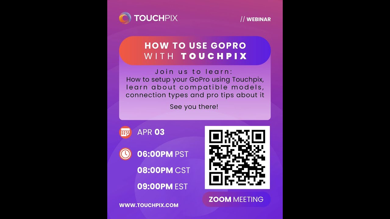 Touchpix | GoPro 10 |GoPro 11 WIRED & WIRELESS SET-UP & CONFIGURATIONS