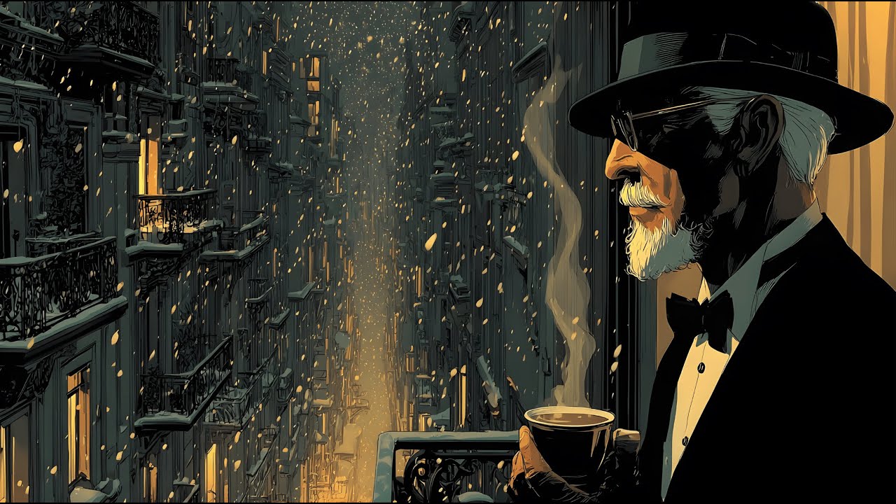 Midnight Winter & Espresso | Retro Jazz