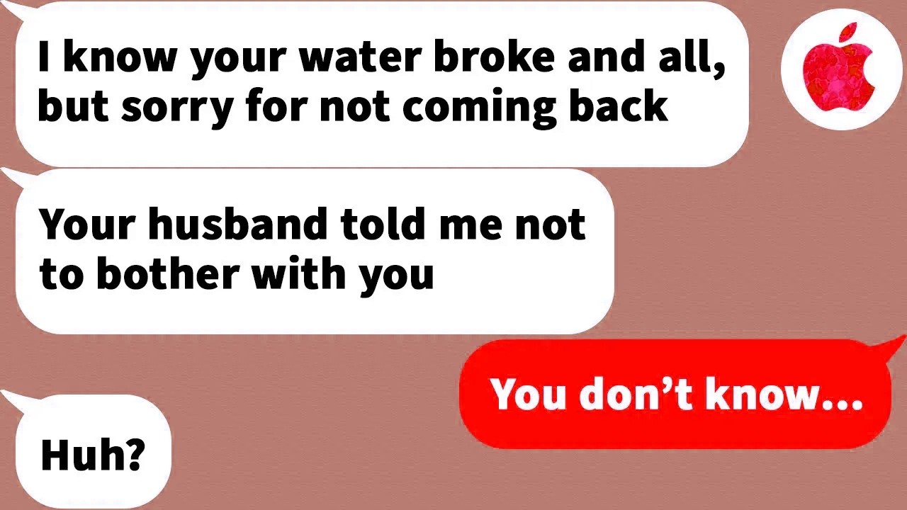 【Apple】My husband leaves me to go be with one of my old friends and cheat on me