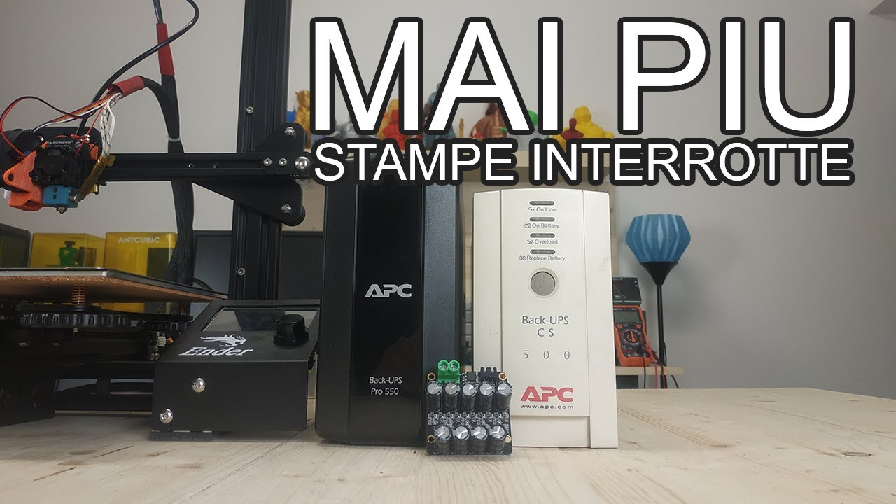 UPS  per la STAMPANTE 3D e Mini Modulo UPS BigTreeTech