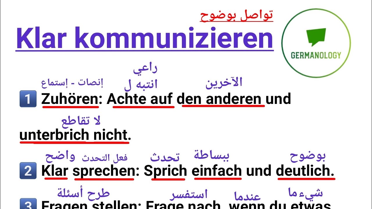 Klar kommunizieren - Deutschlernen A2+