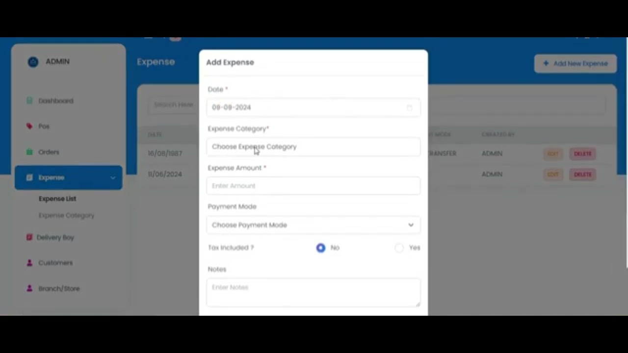 Demo of Laundry Management Software.