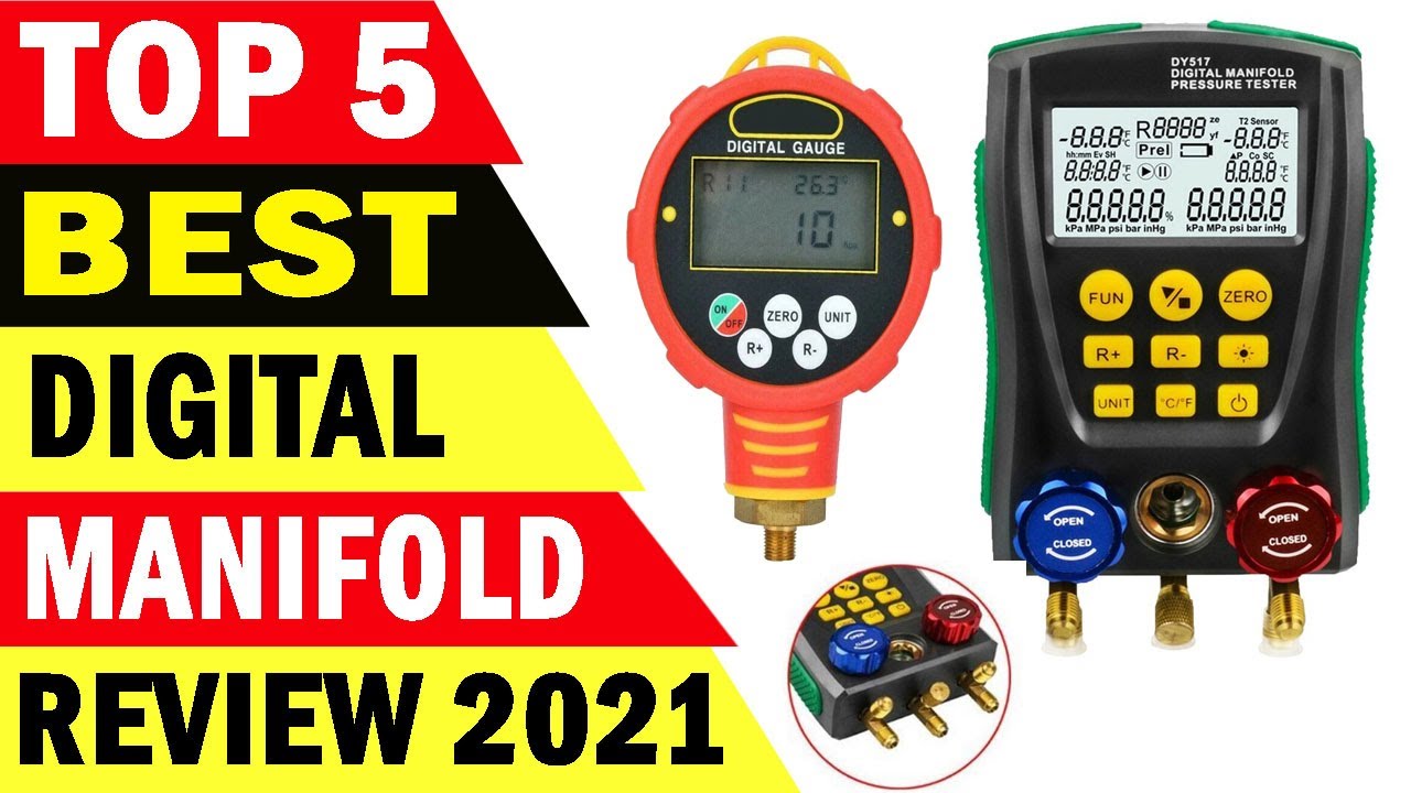 Top 5 Best Digital Manifold Review 2021