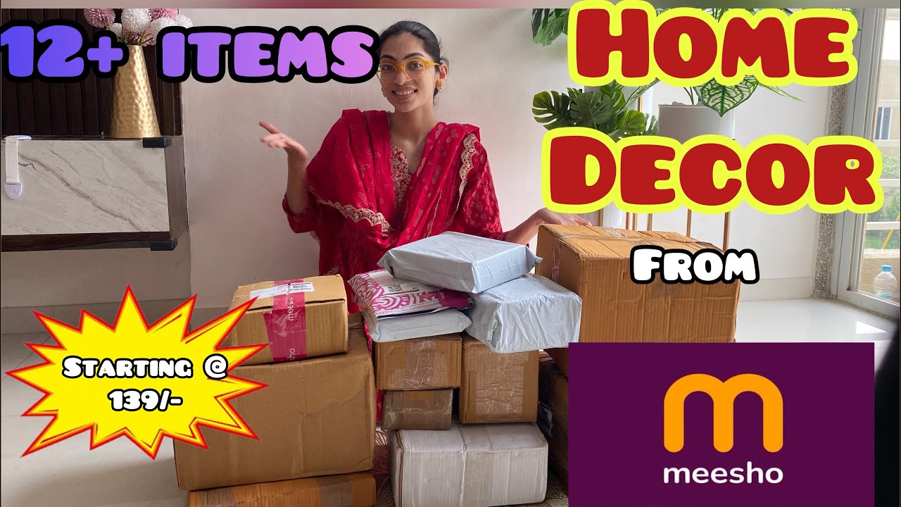 Meesho haul | home decor meesho| home decor haul meesho #meesho #meeshohaul #homedecor #diwali