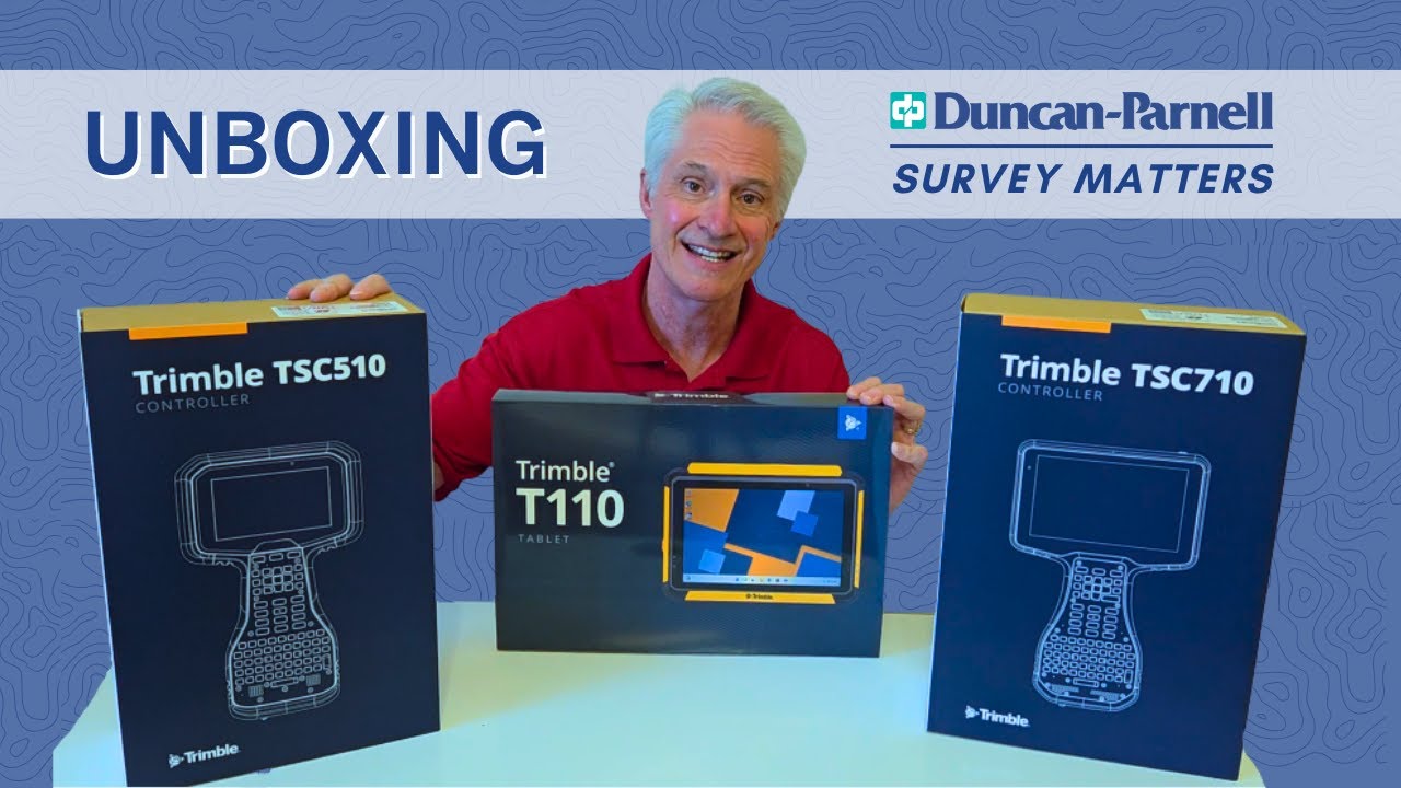Unboxing the New Trimble TSC510, TSC710, and T110 Data Collectors | Survey Matters
