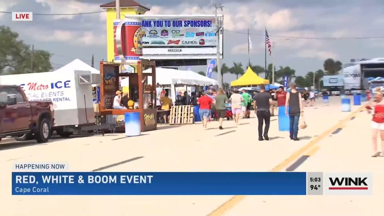 Celebrate the Fourth of July with Cape Coral's Red, White & Boom