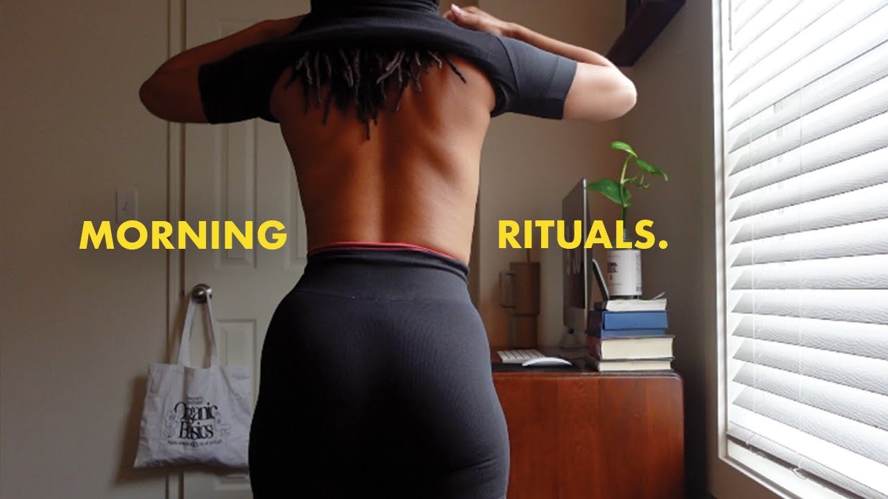 my morning routine for peace + mental clarity.