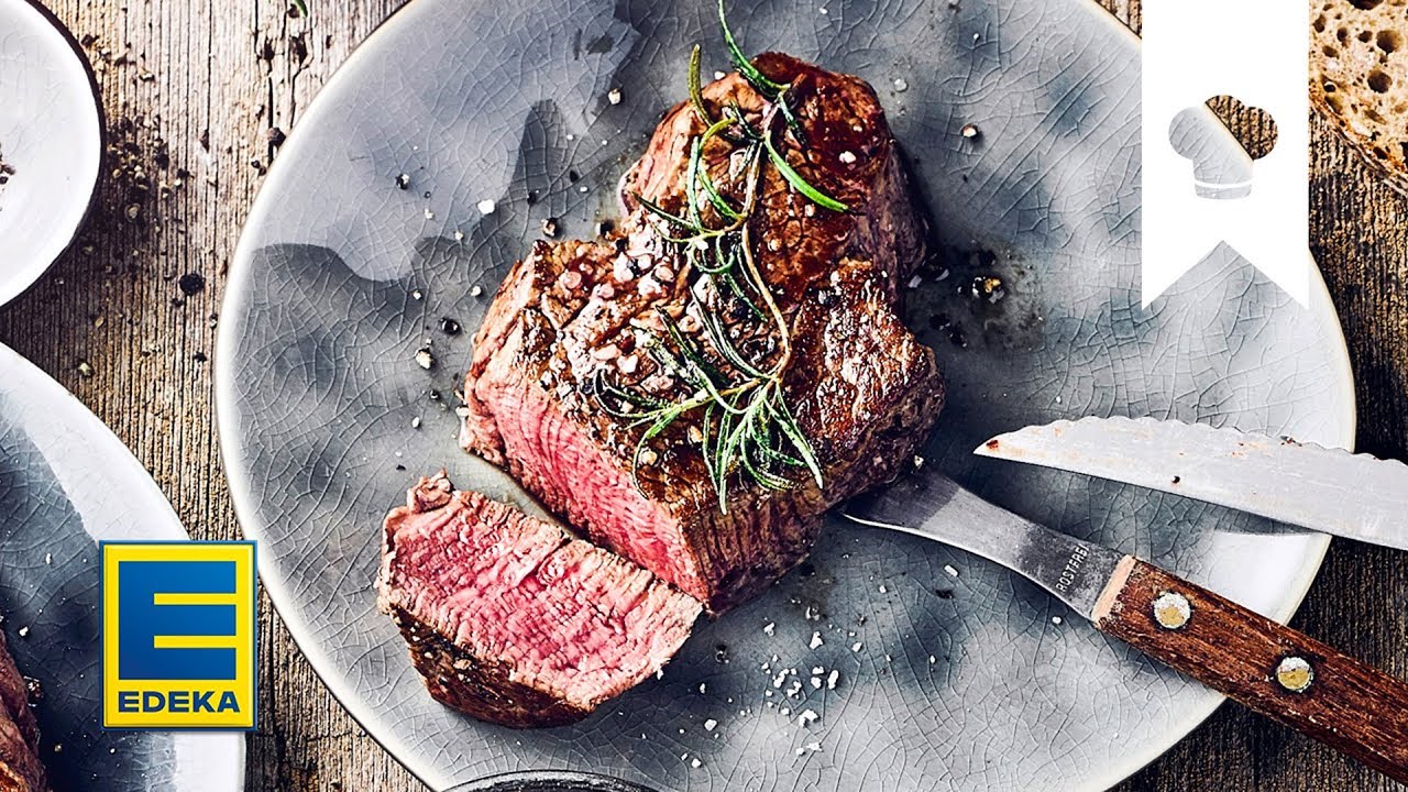 Rinderfilet Rezept | Tutorial f&uuml;r Steak zubereiten | EDEKA