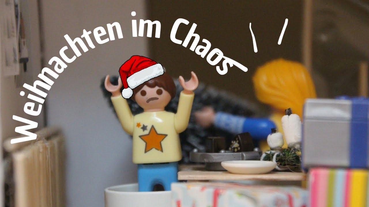 Chaos an Heiligabend – Kein Tannenbaum und kein Weihnachtsessen 😧⁉️ // Playmobil Familie Bunt ✨