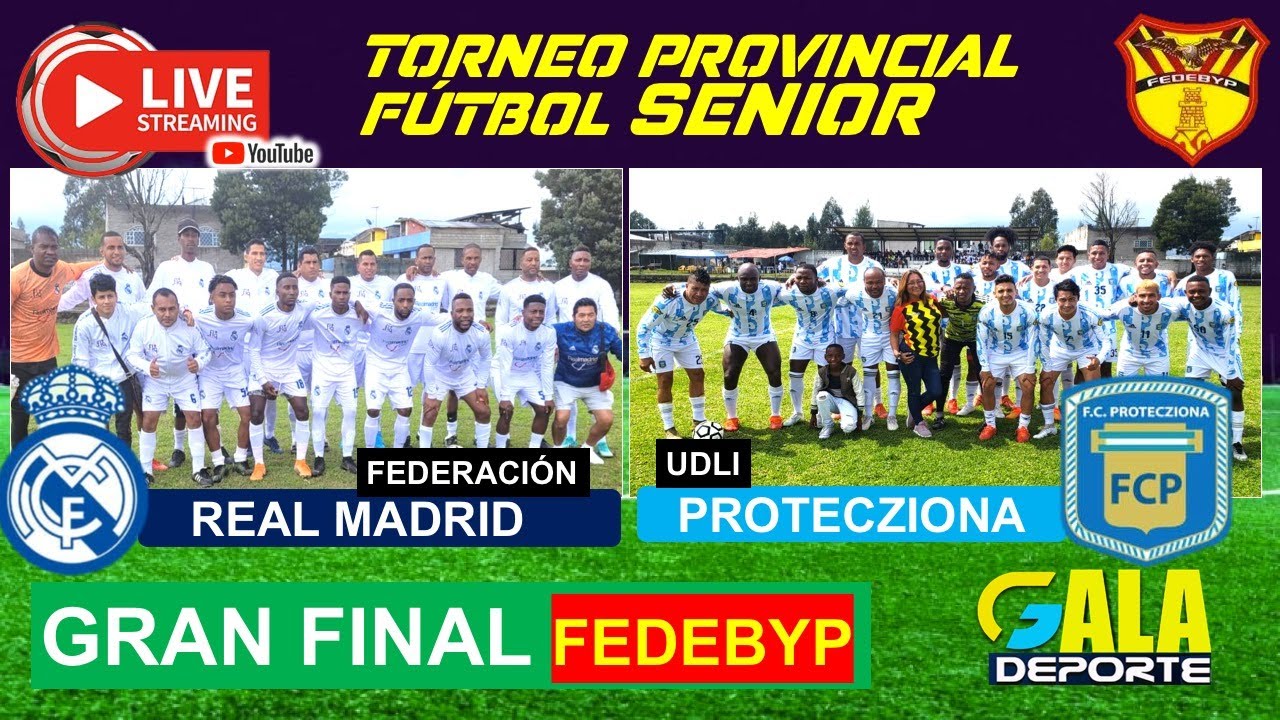 FINAL EN VIVO. TORNEO PROVINCIAL BARRIAL DE LA FEDEBYP. PROTECCIONA UDLI VS REAL MADRID FEDERACIÓN.