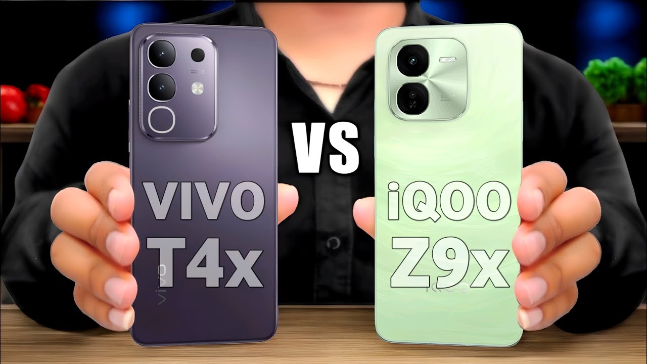 Vivo T4X 5G Vs iqoo Z9X 5G || Full Comparison and Review ⚡
