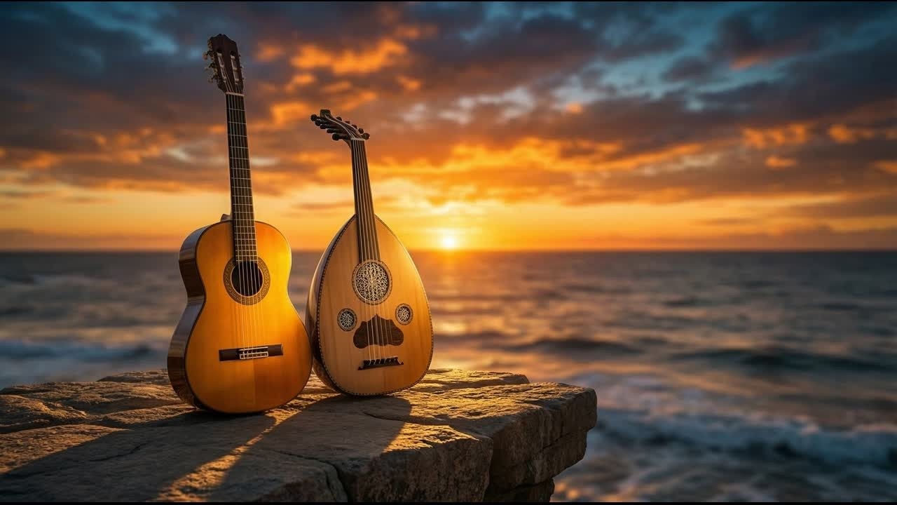 This Music Eases Your Mind | Spanish Flamenco Guitar & Arabic Oud for Relaxation