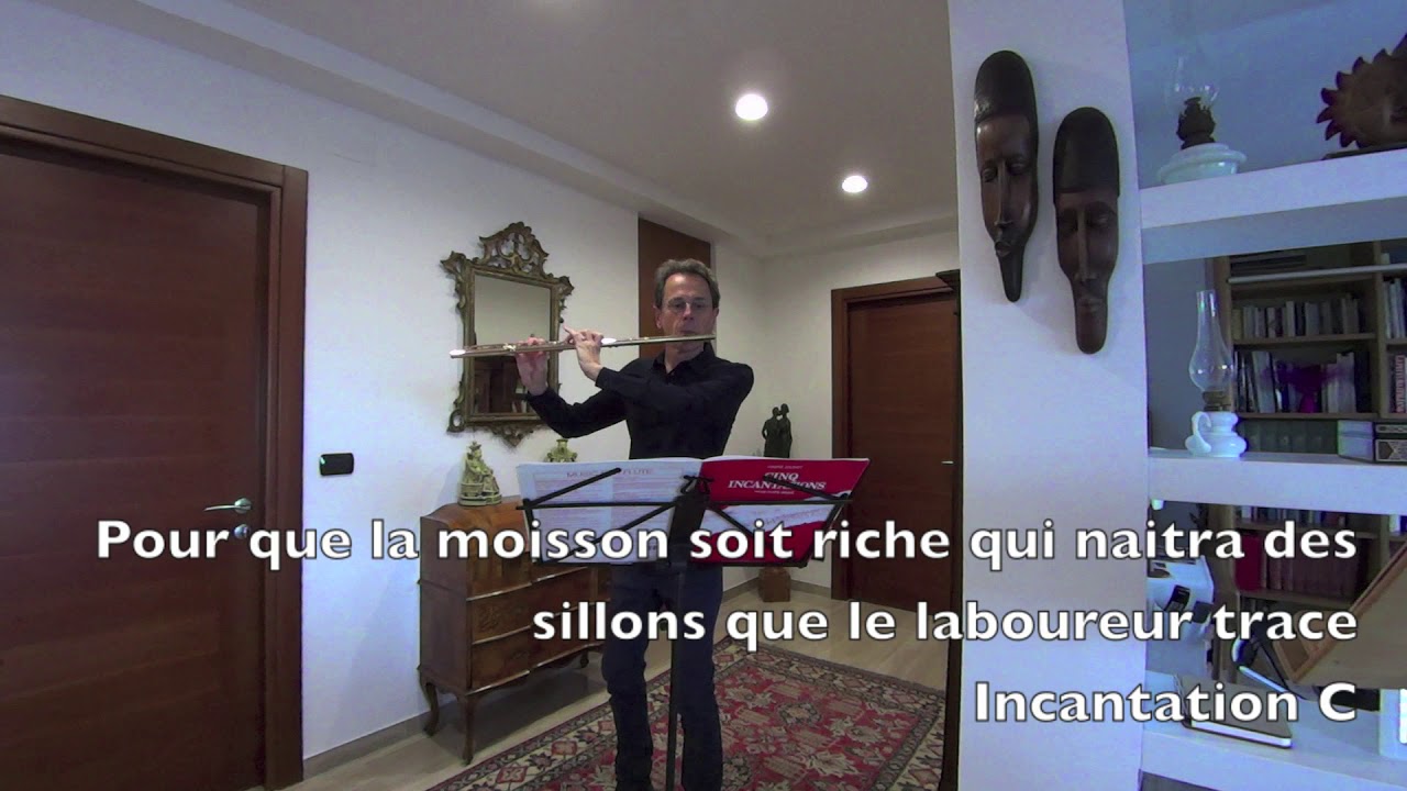 Giampaolo Pretto: The Quarantine Microconcerts - 13 - A. Jolivet: Cinq Incantations (A, B, C)