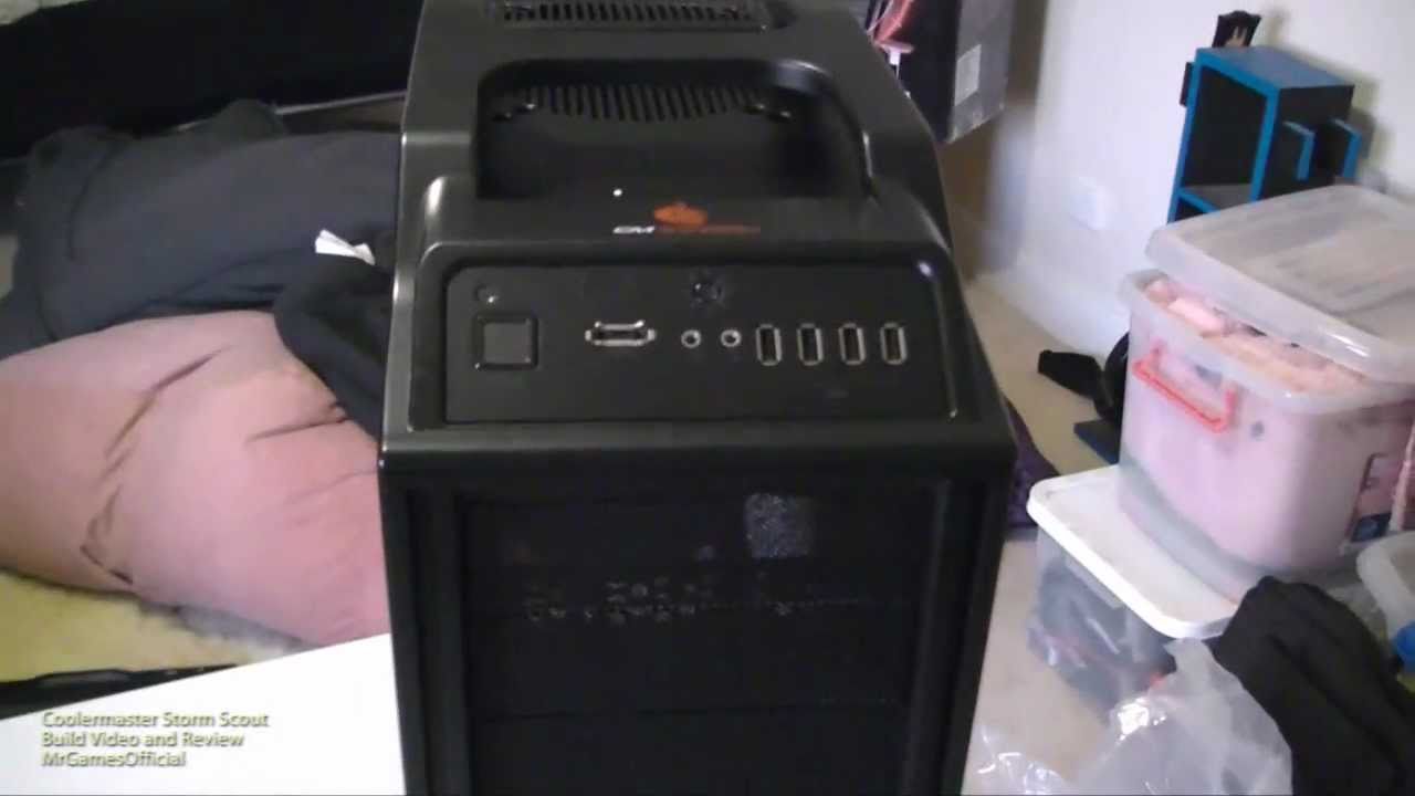 Видео и обзор сборки Coolermaster Storm Scout [HD]