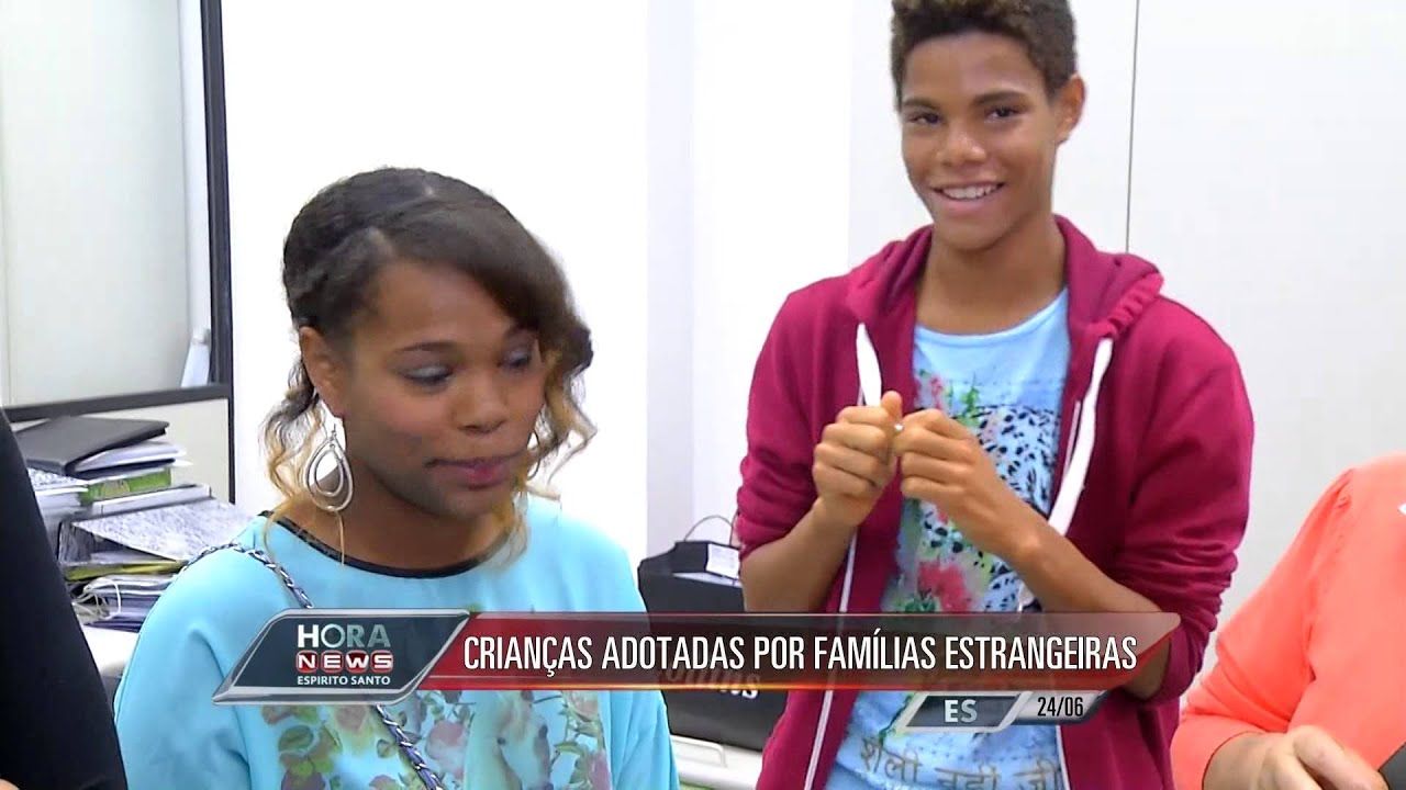 Crianças adotadas por famílias estrangeiras - Record News ES
