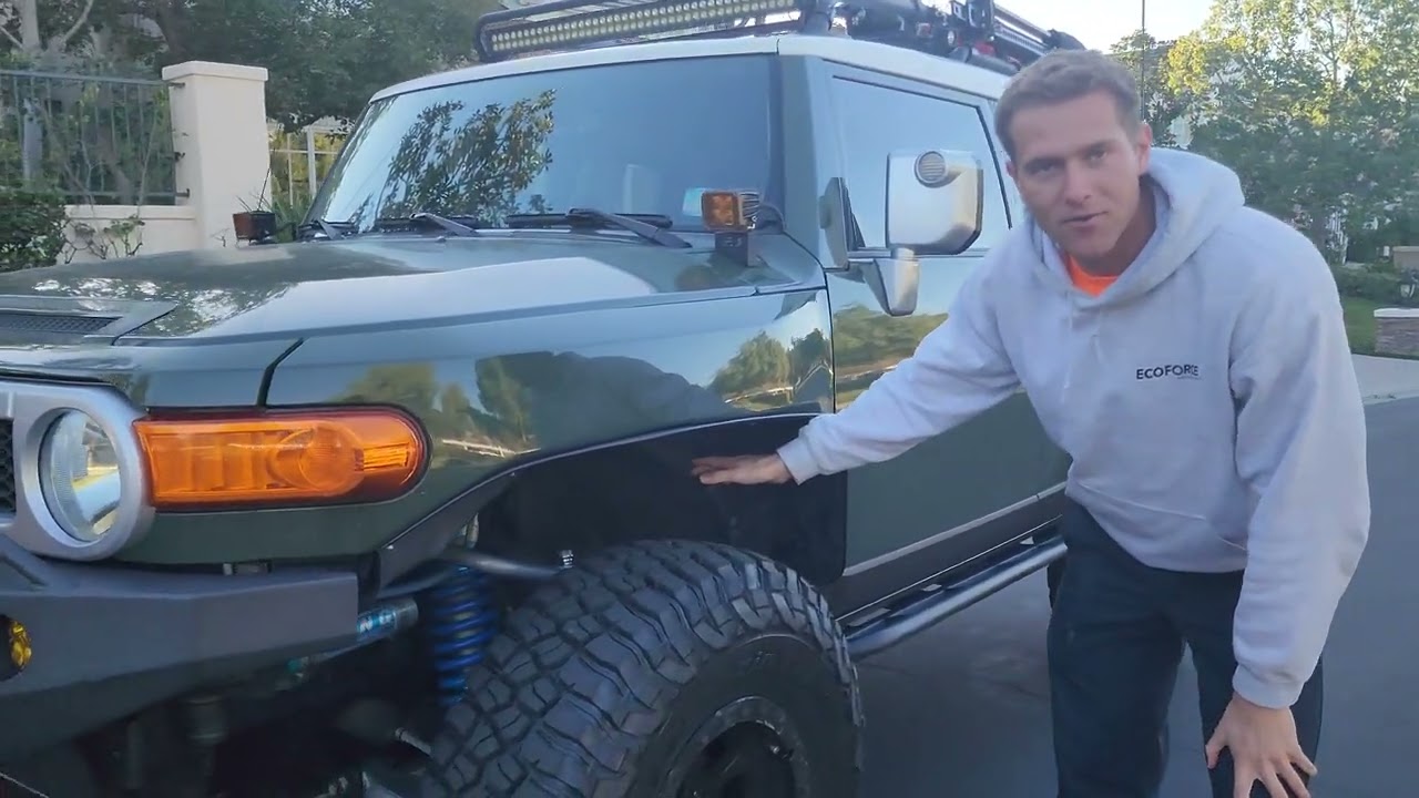FJ Cruiser on 37s and 4.88 gears in 4K