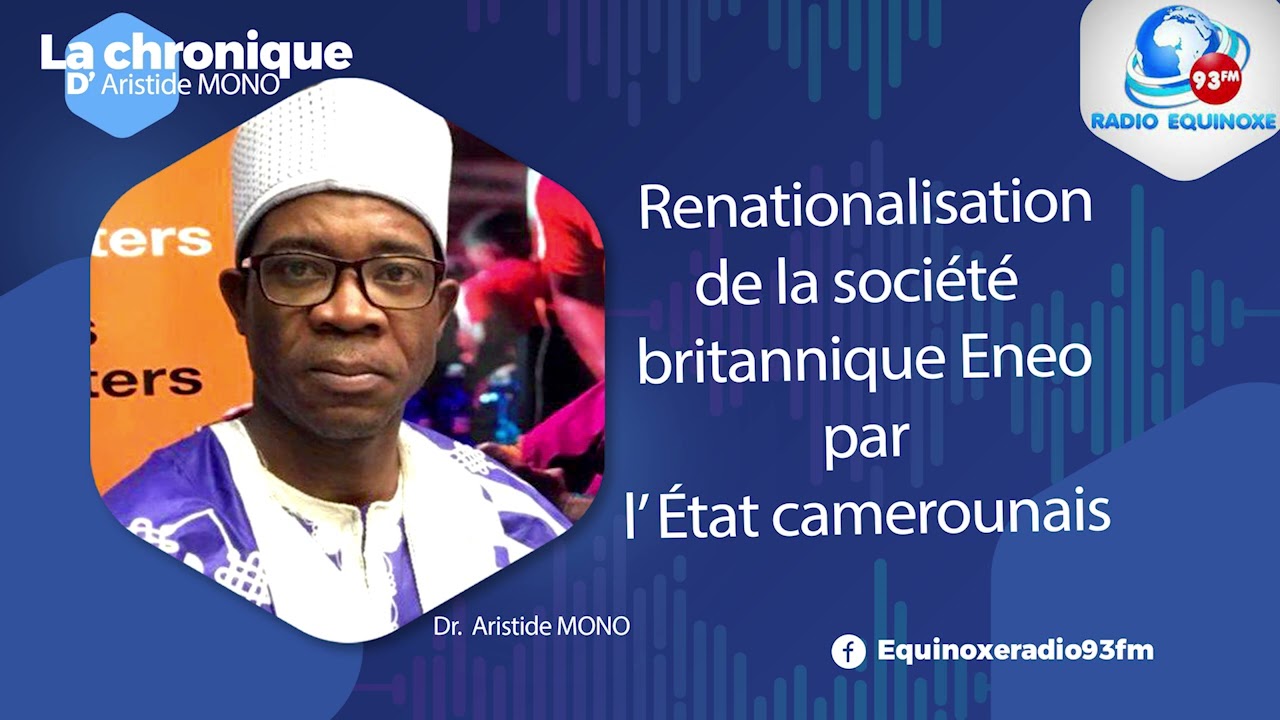 CHRONIQUE ARISTIDE MONO DU JEUDI 20 NOVEMBRE 2025 - EQUINOXE TV
