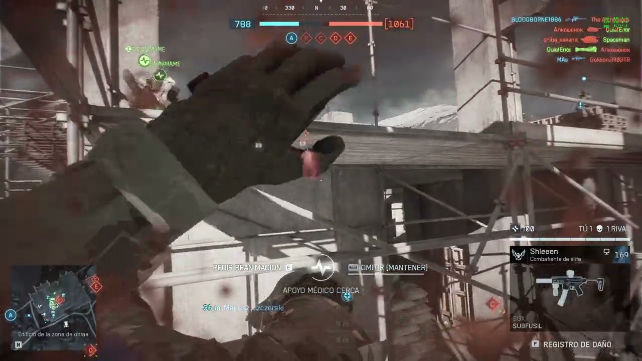 BF6 contra el aburrimiento un buen vicio, Mauricio