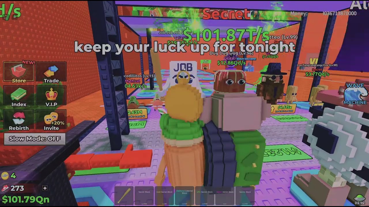 Playing Escape Tsunami For Brainrots