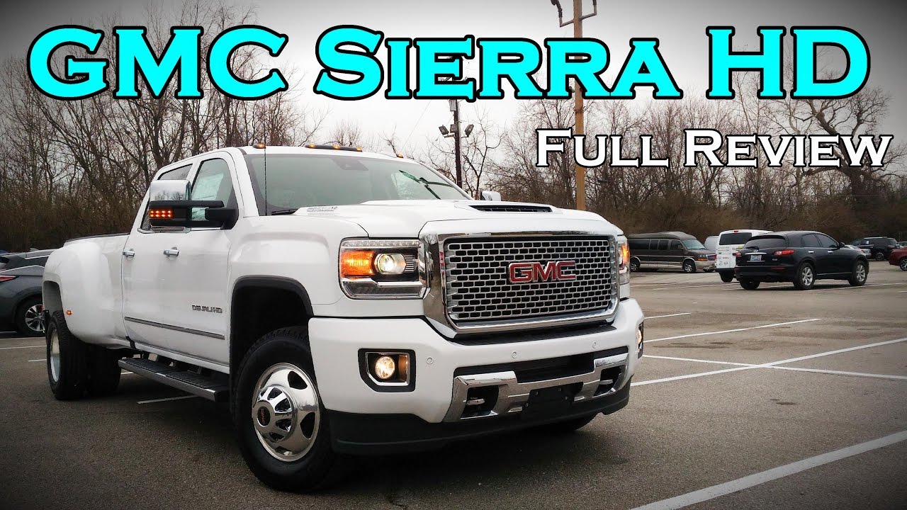 2017 GMC Sierra 2500HD / 3500HD: Full Review | SLE, SLT, Denali & Duramax Diesel