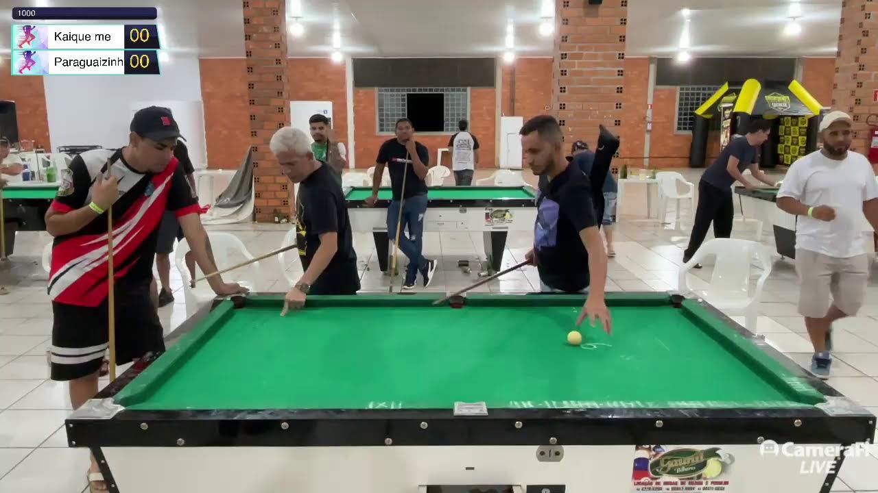 sinuca oeste PR Brasil ninos Toledo Maicon