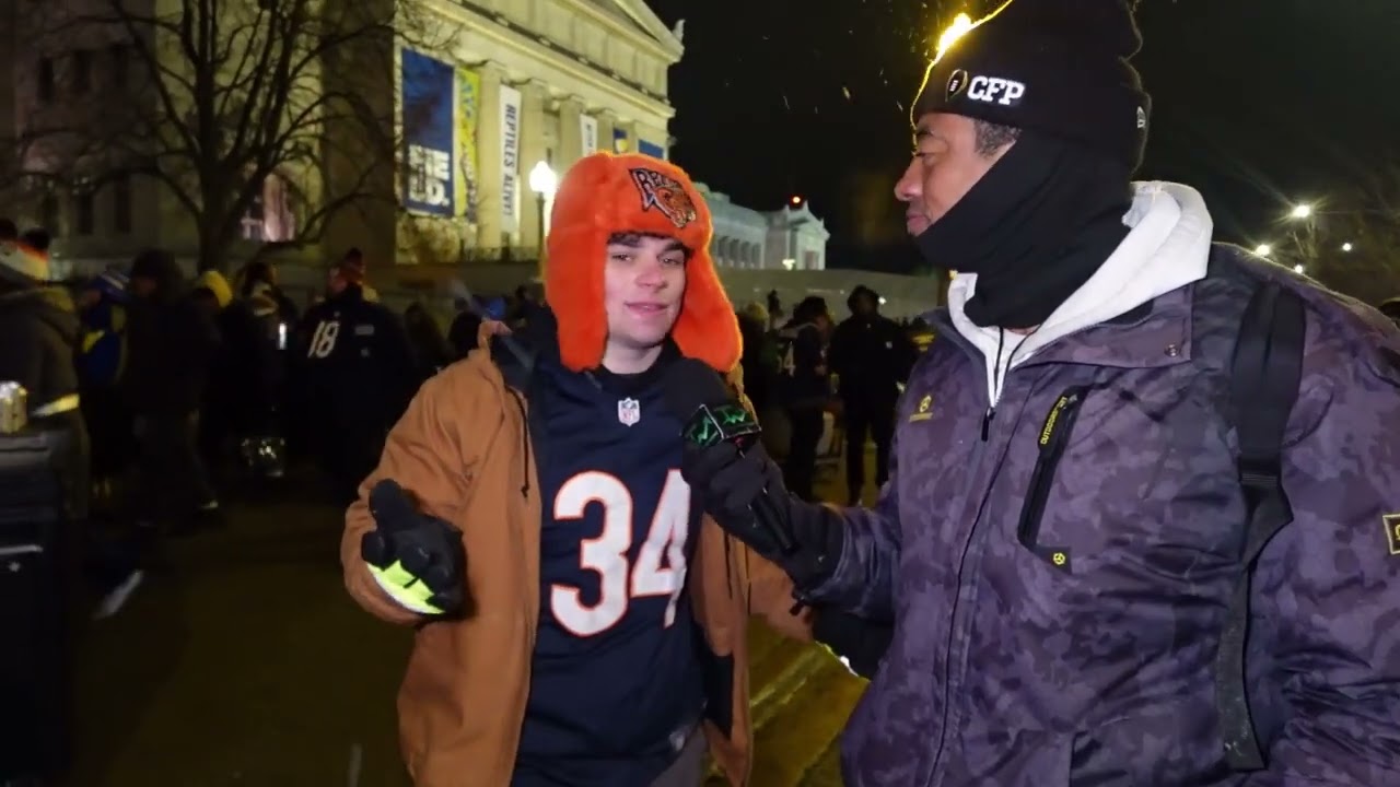 “It’s Over…” Bears Fans React After Playoff Loss to the Rams (SHORT)