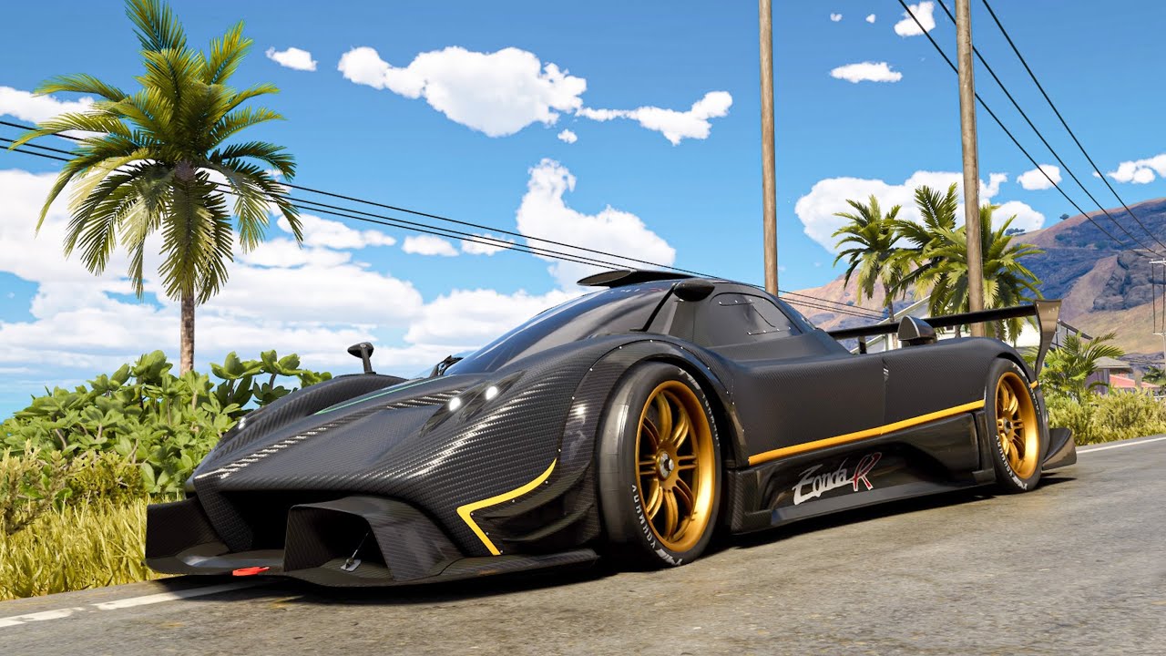 The Crew MotorFest | Street Legal Zonda R | Cruise/Pulls Screaming Exhaust