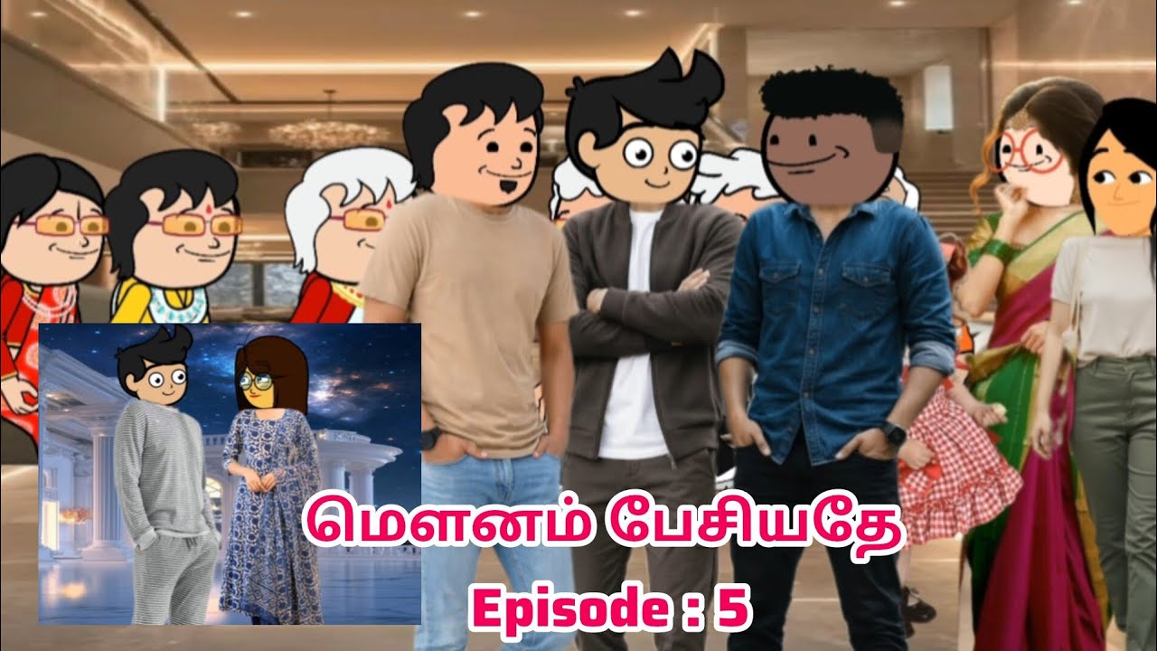 மௌனம் பேசியதே epi : 5#trending#love#poomaritweencraft 