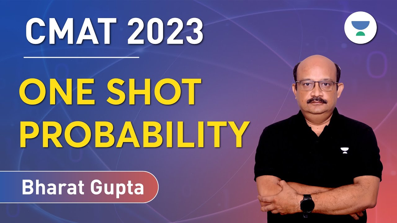 CMAT 2023: One shot Probability | Bharat Gupta #cmat2023