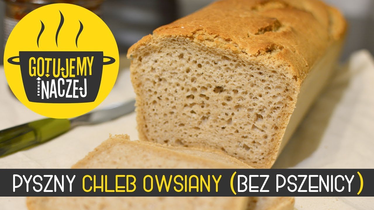 REWELACYJNY 🍞 CHLEB OWSIANY (BEZ PSZENICY)