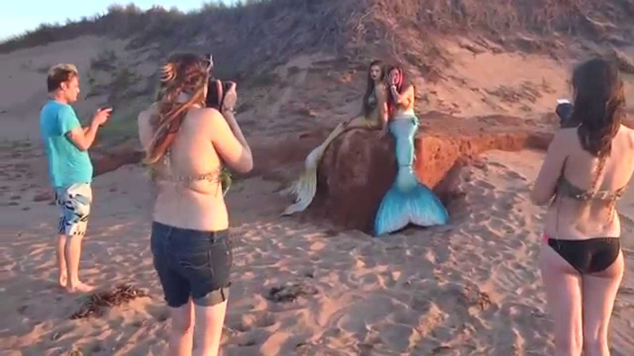 Halifax Mermaids Behind the Scenes Photoshoot in PEI