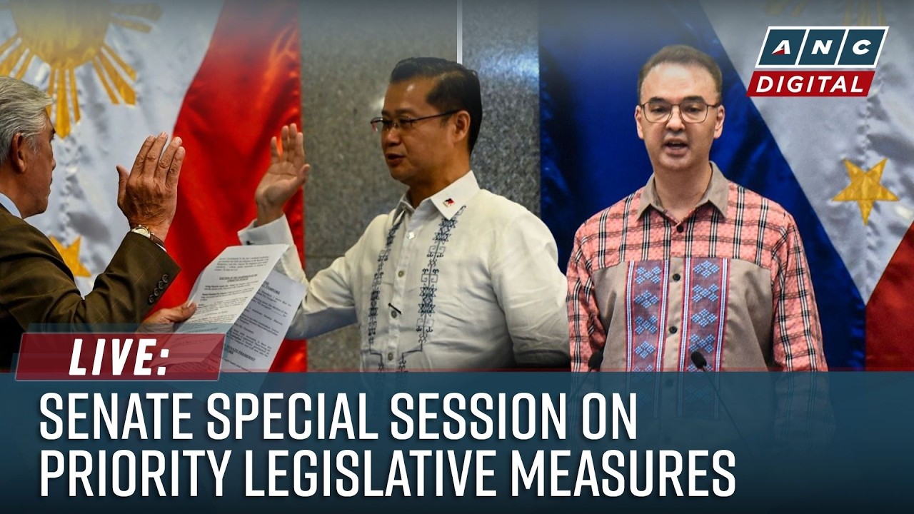LIVE: Senate holds special session | ABS-CBN News (June 17, 2026)