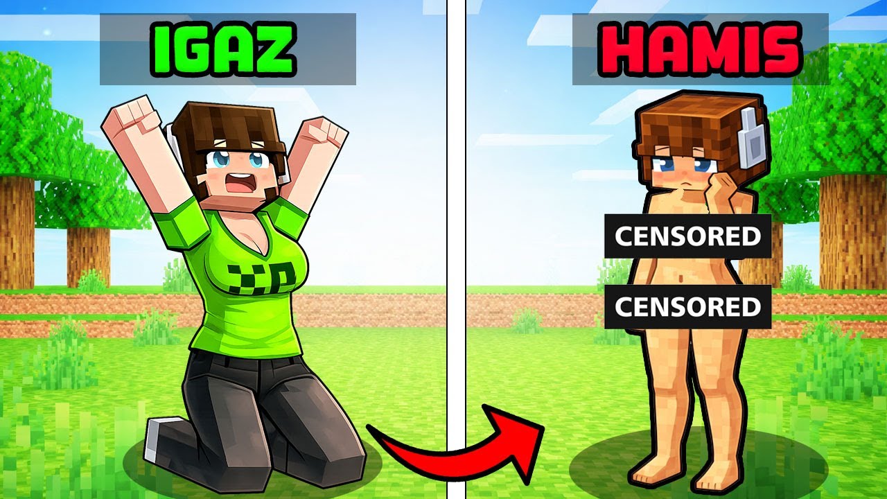 LEVESZED A RUHÁDAT HA HAZUDSZ A MINECRAFT-BAN! 😱