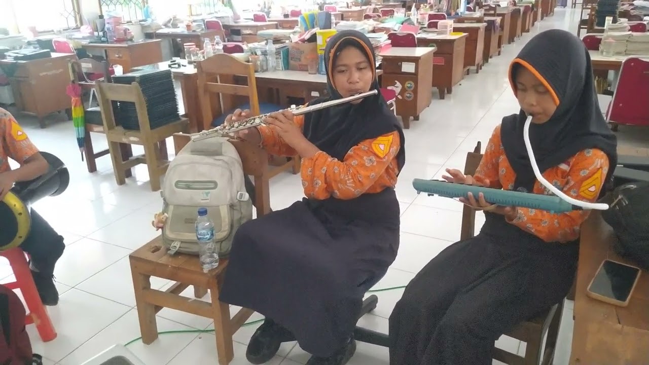 LATIHAN KWARTET - SMPN 1 GROBOGAN 