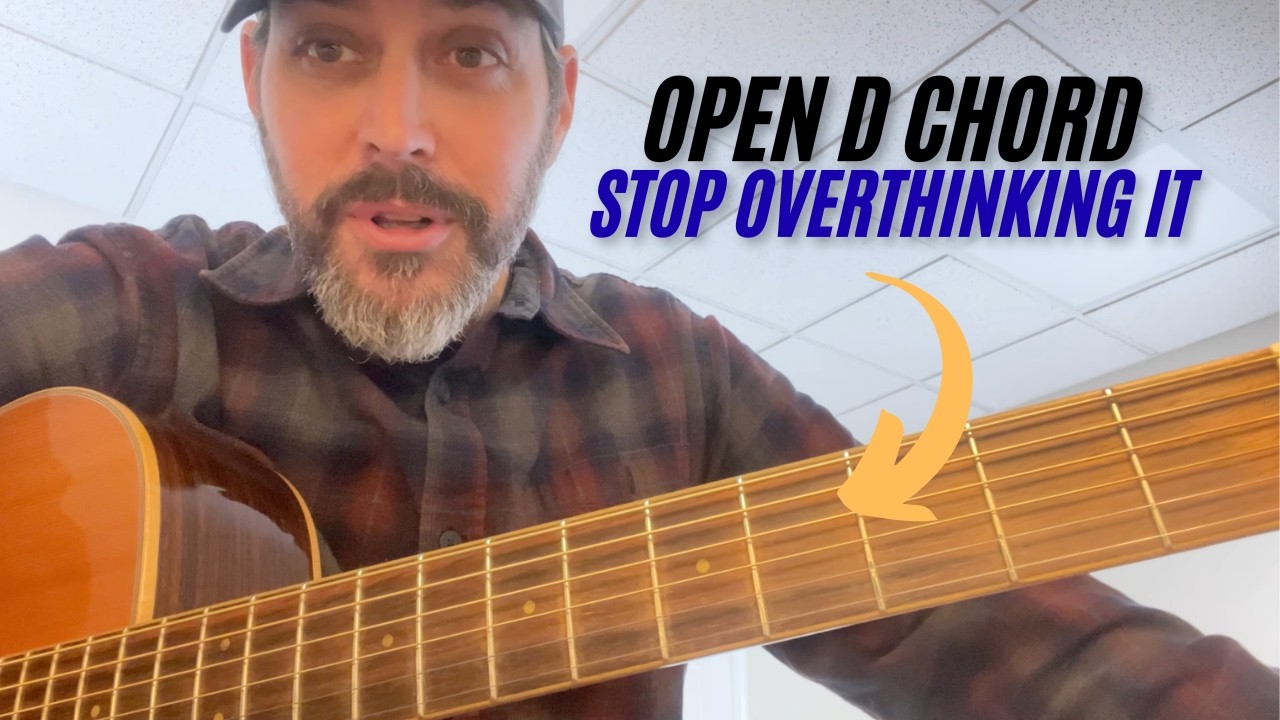 Grateful Mike’s 60 Second Guitar Lesson: Open D Chord Jams 💃🕺