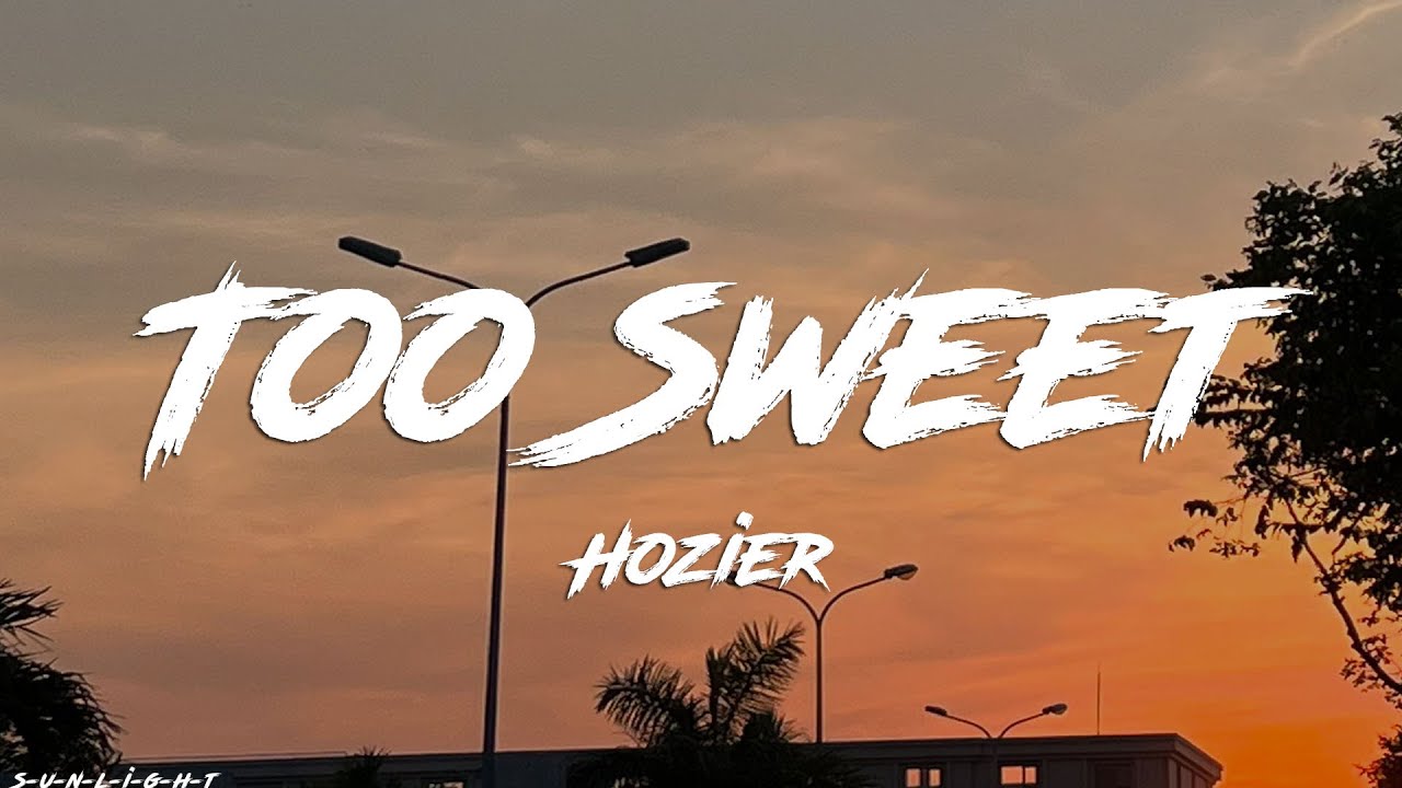Hozier - Too Sweet (Lyrics)