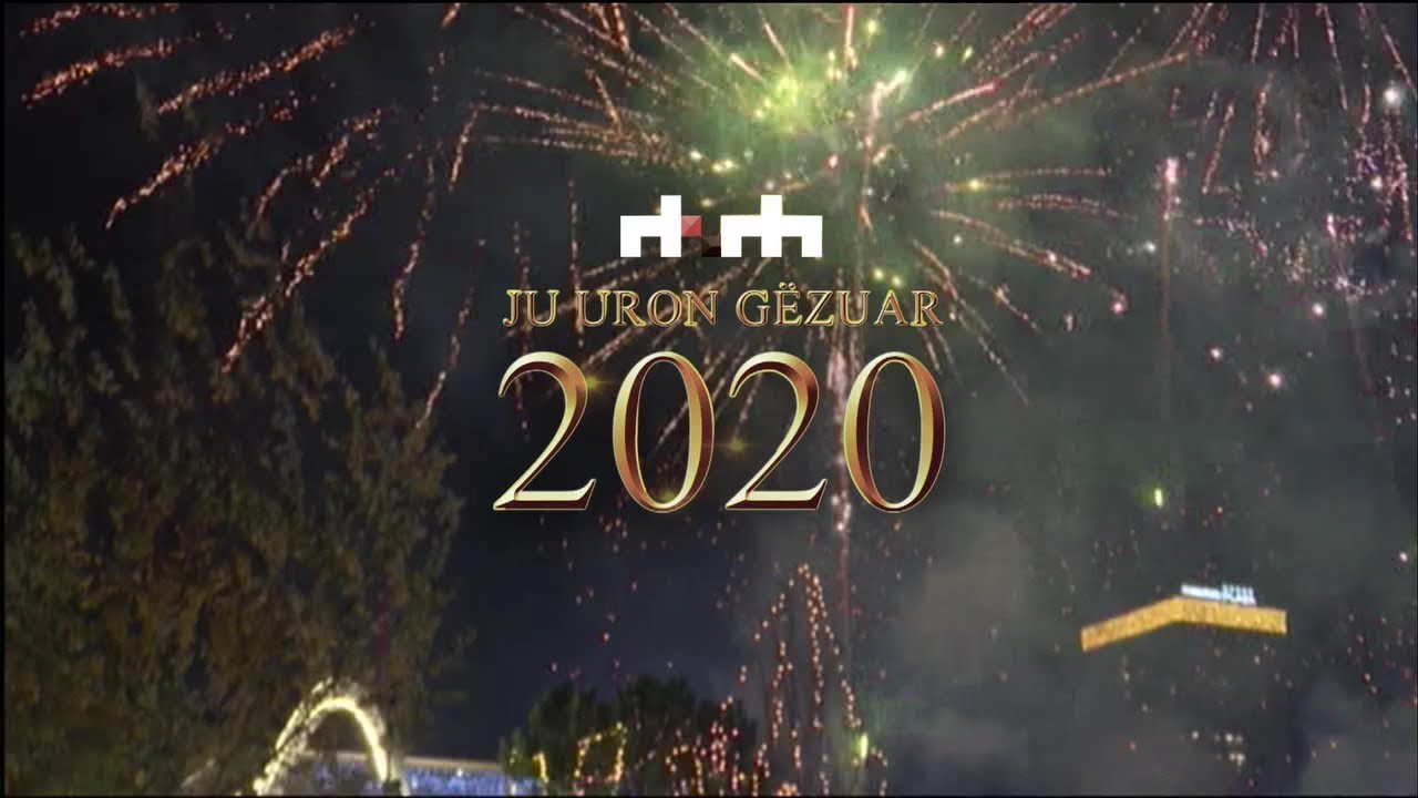 Настання Нового Року в Албанії (RTSH 1 HD, 31.12.2019)