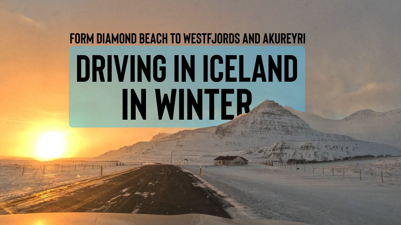 Driving in Iceland in Winter